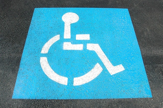 Oznaczenie parkingu dla niepełnosprawnych